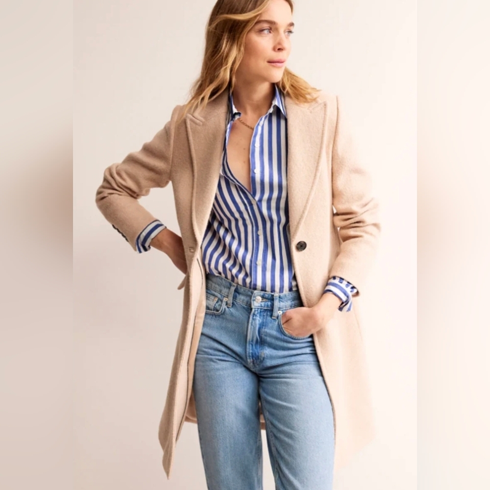 Boden Classic Tan Trench Coat